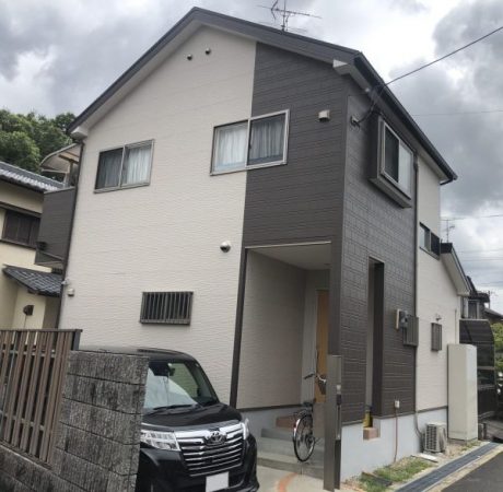 塗り達が施工した家